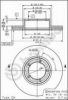 VAUXH 569032 Brake Disc